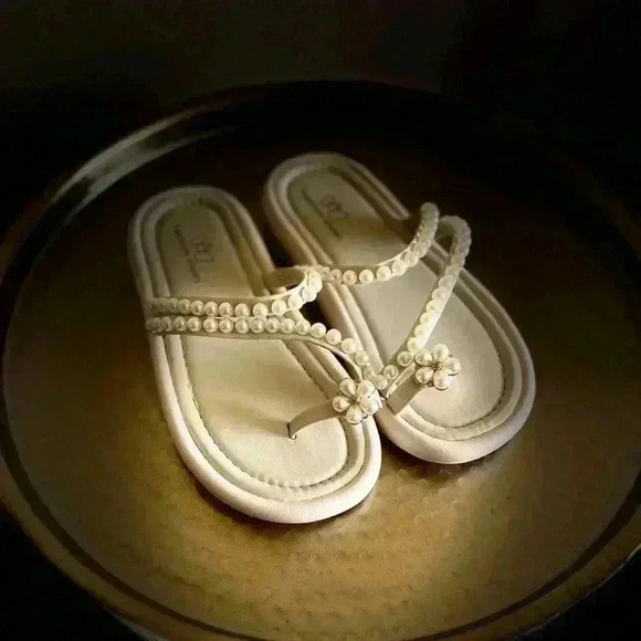 Free Gift With Purchase-Beaded Summer Sandals - Picture 1 of 5